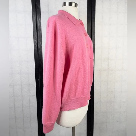 J. Crew Pink Cashmere Sweater - Picture 3 of 8
